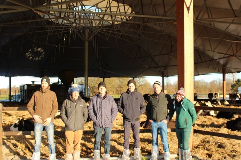 Foto 1: Ontwerpteam stalontwerp: Colin Dekker, Yehuda Sprecher (architect uit Israël), Gerjan Hilhorst, Sander Gerritsen, Paul Galama, Fleur Brinke (van links naar rechts). Niet op foto: Zwier van der Vegte, Martijn Harkink.